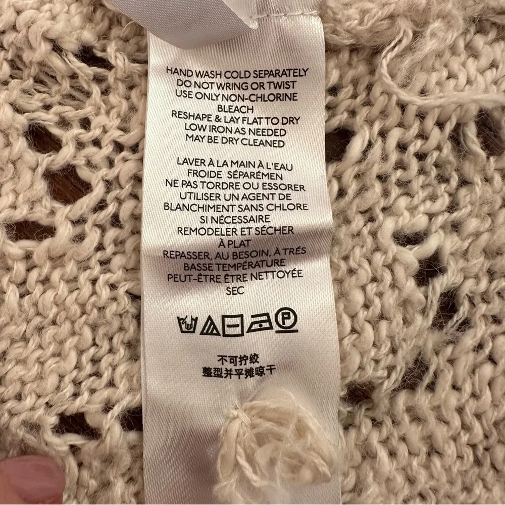 Anthropologie Pilcro Jemma Cable-Knit Cardigan size M/L - Picture 12 of 13